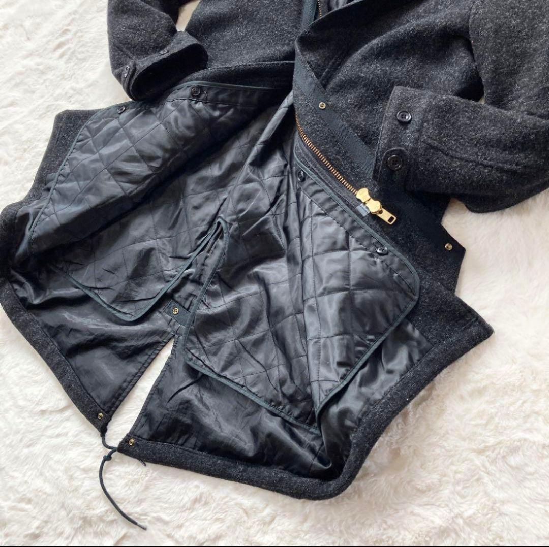 美品 ピンズ付き フレッドペリー 英国生地 Moon モッズコート