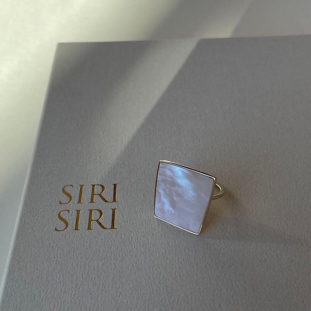 f*i様 SIRI SIRI リング 螺鈿 Sサイズ (10号程度)