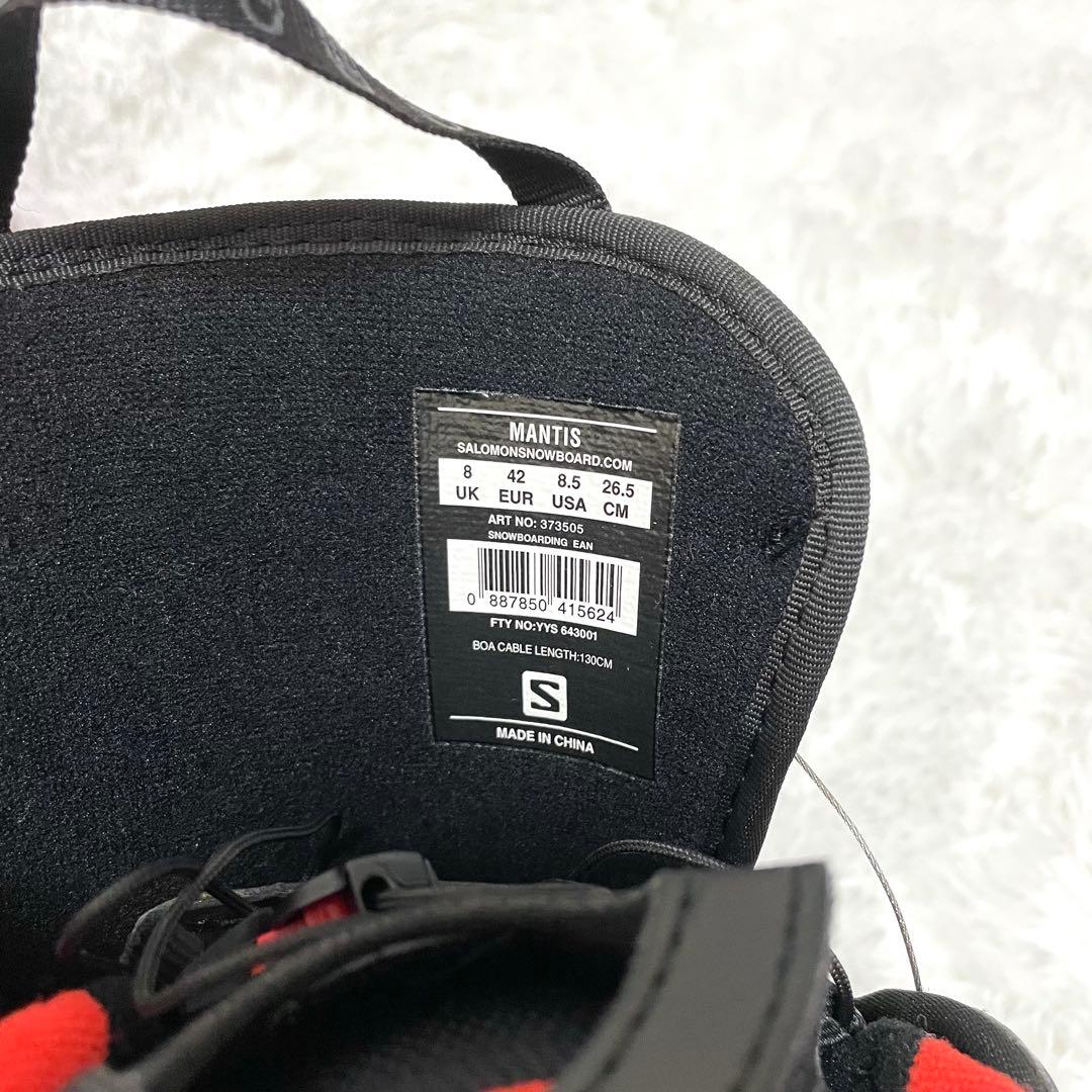 未使用級 SALOMON MANTIS BOA マンティス スノーボードブーツ