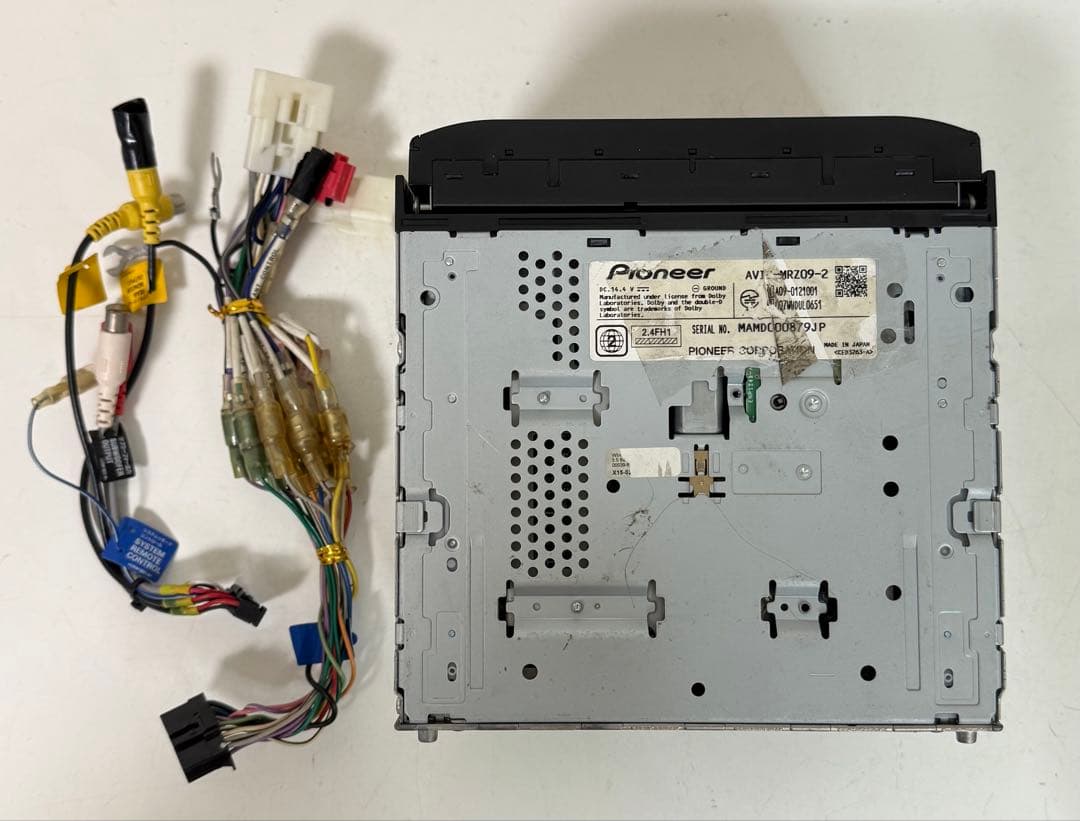 Carrozzeria カロッシリアAVIC-MRZ09-2 カーナビ2012年