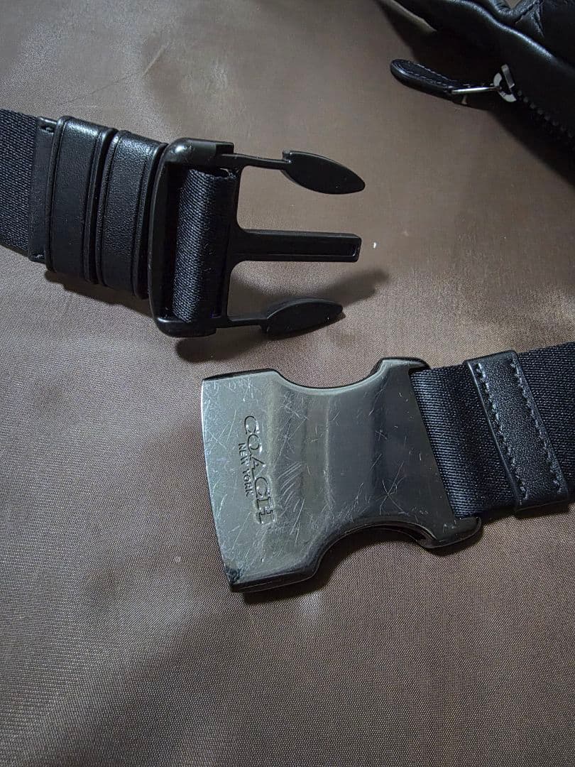 ☆ コーチ COACH ウエストバッグ ボディバッグ 黒