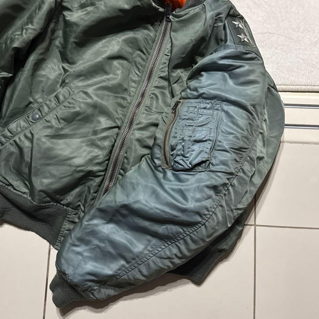 雰囲気◎ 米軍実物 60s MA-1 SKYLIN社製 C-type 星パッチ