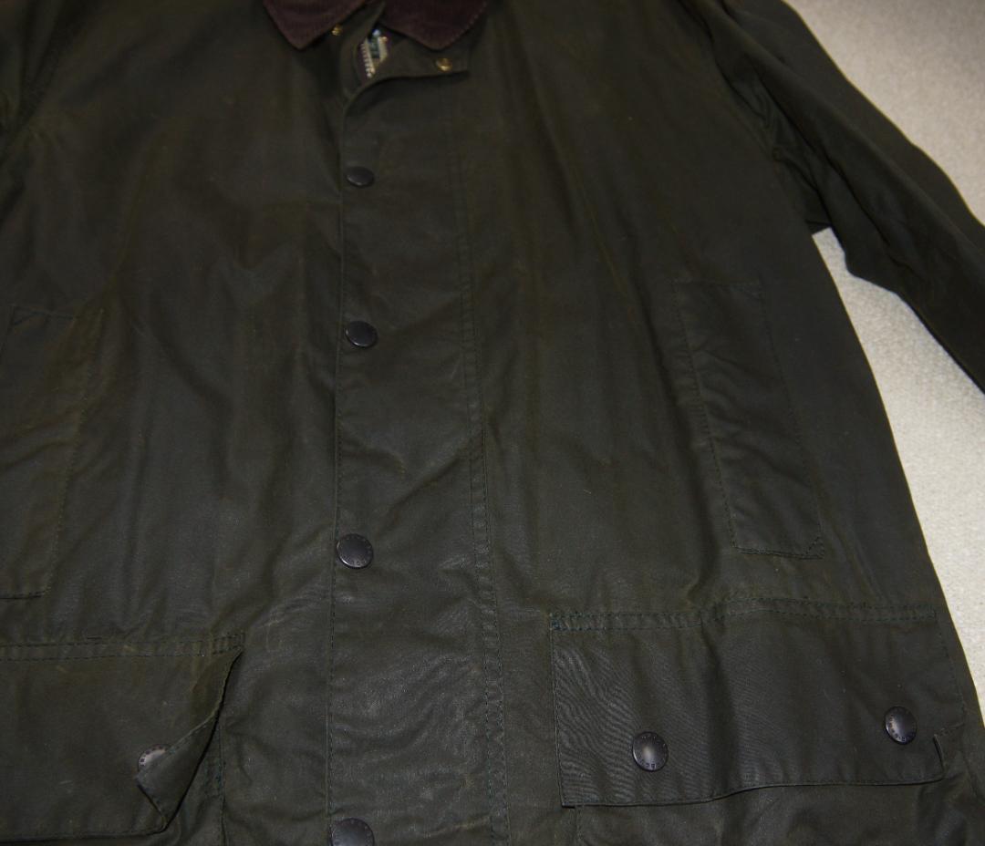 Barbour Border C38/96CM ダークグリーン(ヴィンテージ)