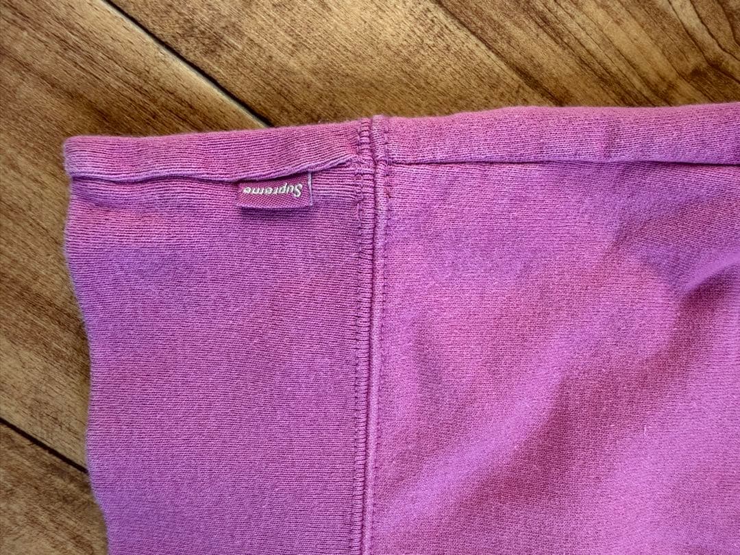 Supreme ピンク スウェット トレーナー