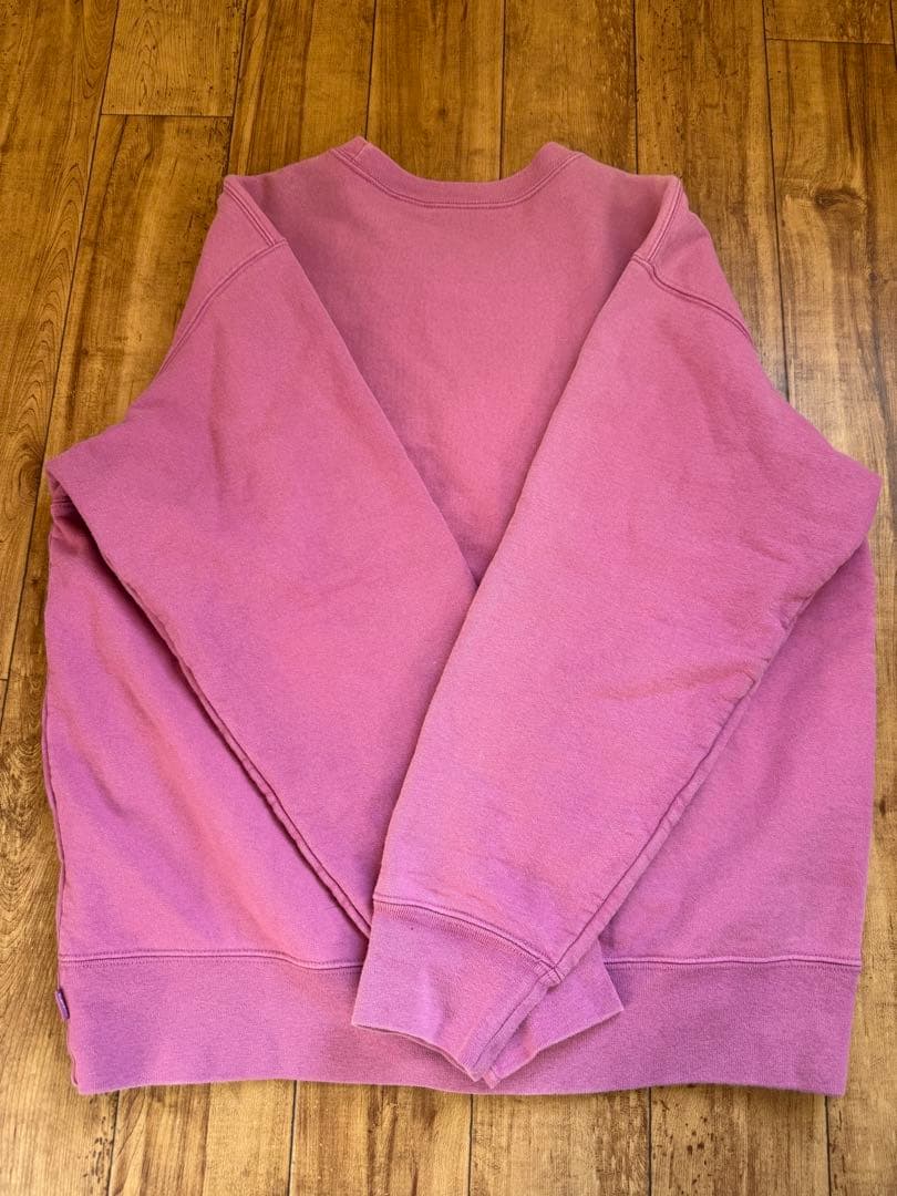 Supreme ピンク スウェット トレーナー