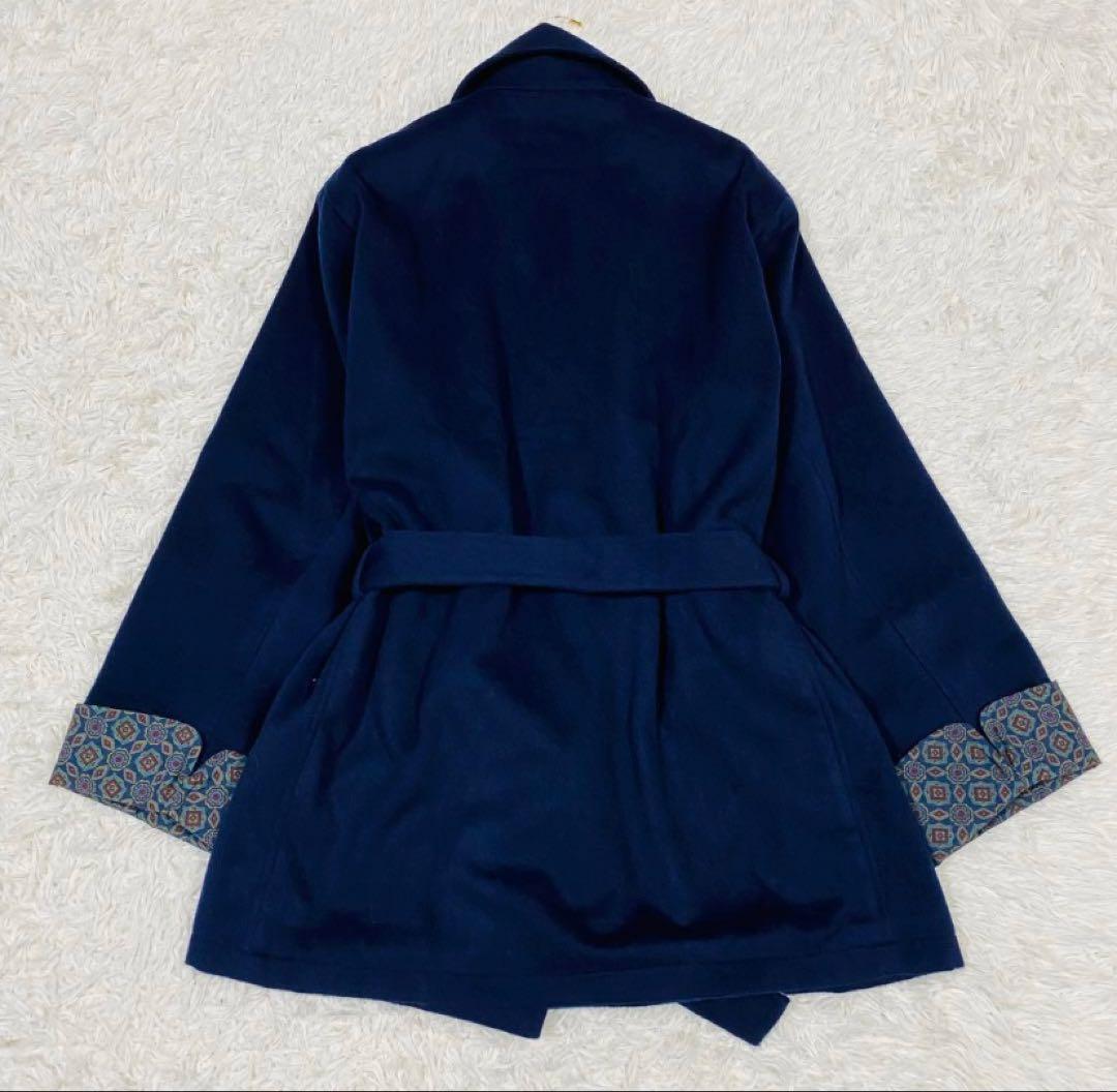 未使用タグ付き✨ バーバリー　ヴィンテージ ガウンコート　ロングコート　裏地総柄