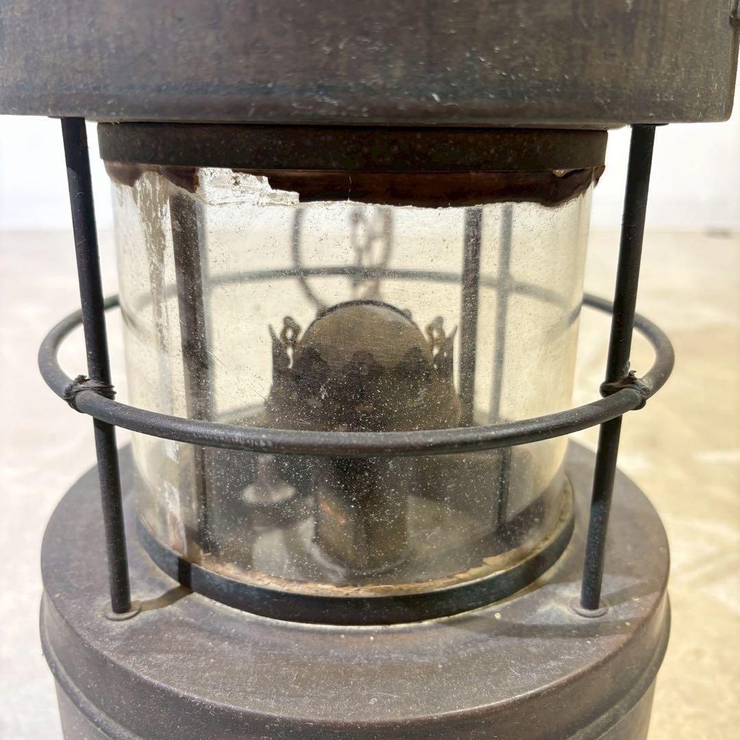 日本船燈株式会社　マリンランプ オイルランプ　船舶ランプ　1953年