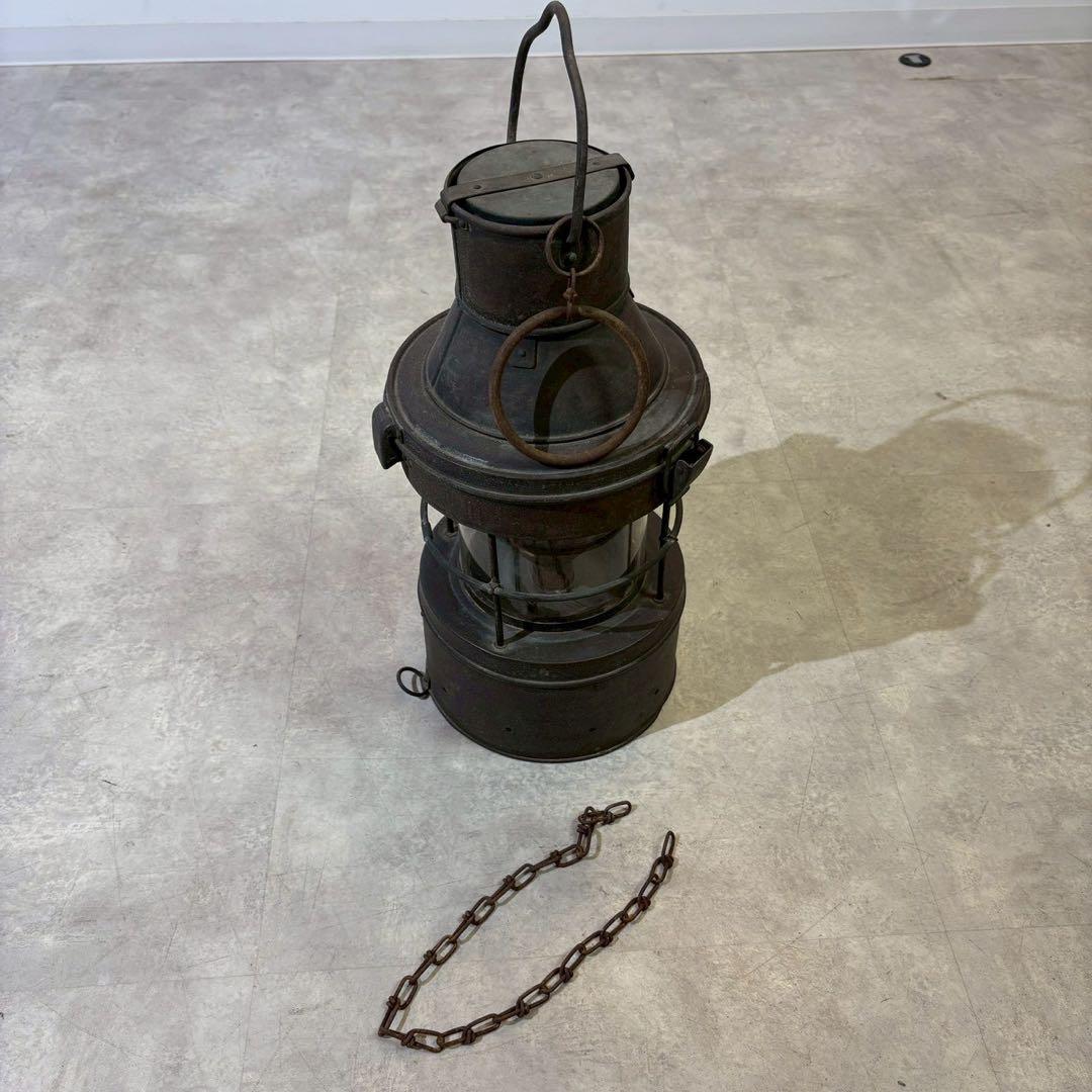 日本船燈株式会社　マリンランプ オイルランプ　船舶ランプ　1953年