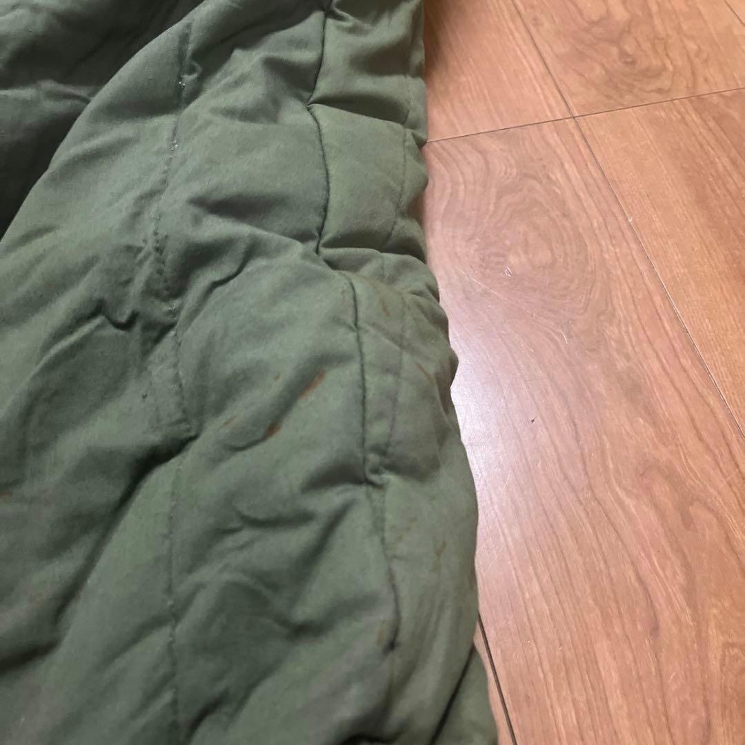 米軍　実物　SLEEPING BAG スリーピングバッグ　ODグリーン　③