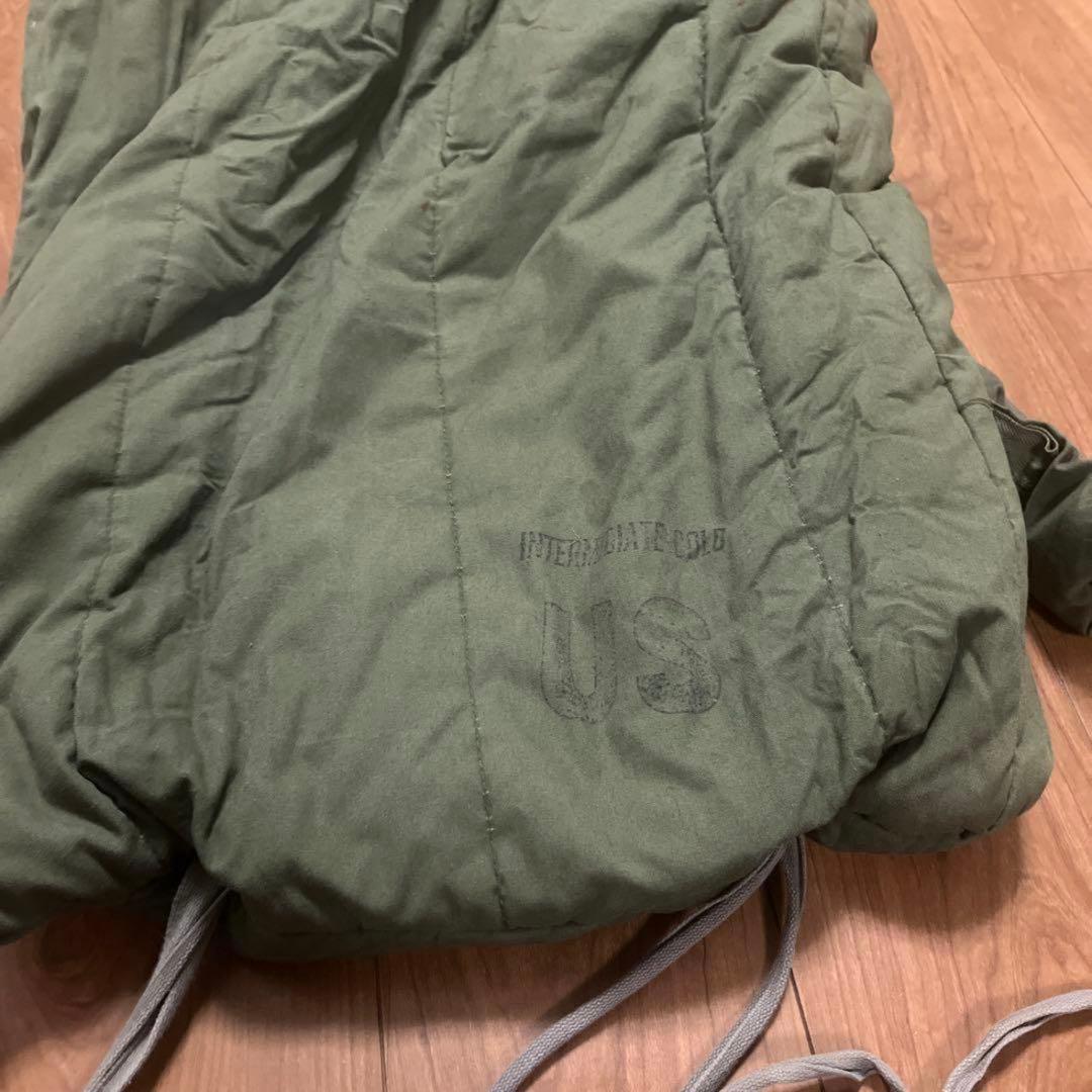 米軍　実物　SLEEPING BAG スリーピングバッグ　ODグリーン　③