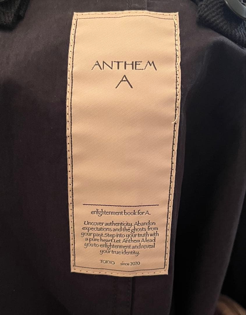 ジャケット・アウター ANTHEM A MILITARY OVER COAT YOKE stein