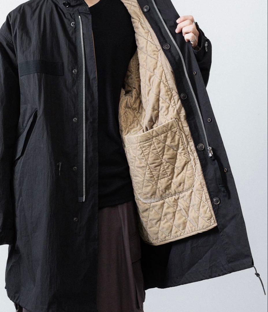 ジャケット・アウター ANTHEM A MILITARY OVER COAT YOKE stein
