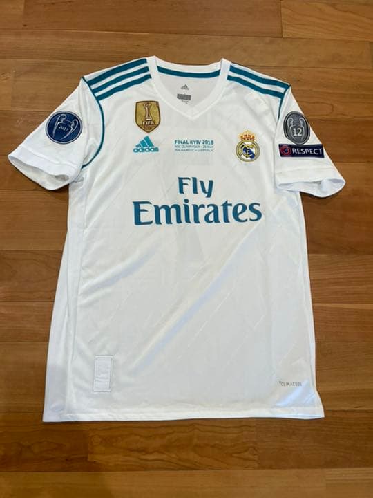 ロナウド 17/18チャンピオンズリーグ決勝仕様 ユニフォーム レアル