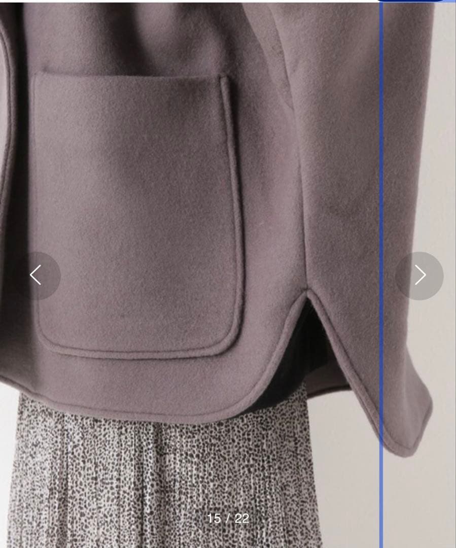 SLOBE IENA 未使用タグ付　フード付きポンチョ　コート