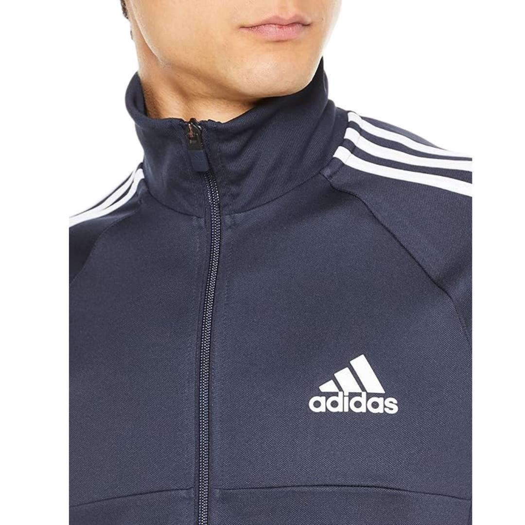 アディダス ジャージ トップ メンズ M サイズ 長袖 紺 ネイビー