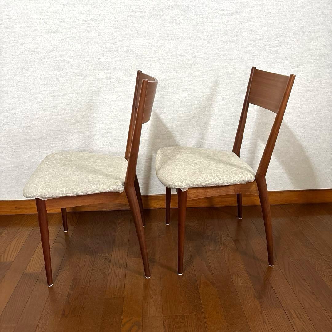 【良品】ACTUS 日進木工 KULAUM ダイニングチェア ２脚