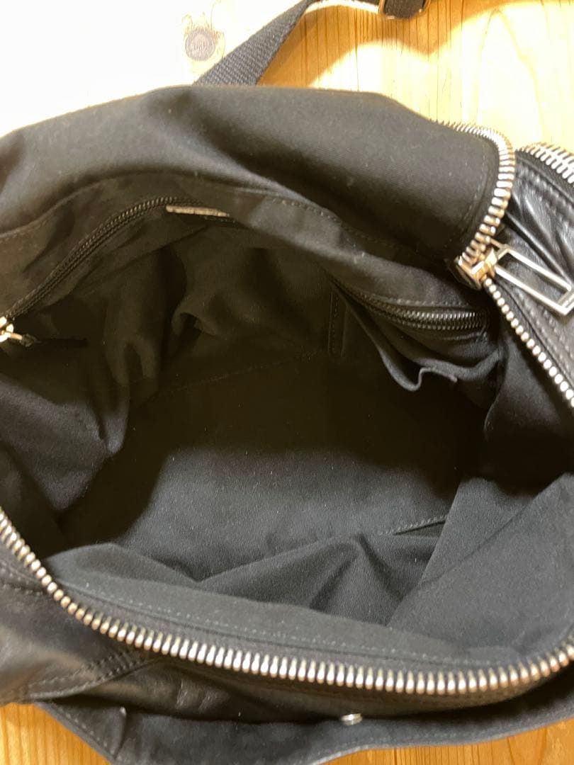 6*5様 ディオールオム クリス期 レザー ショルダーバッグ08 09AW ドラ