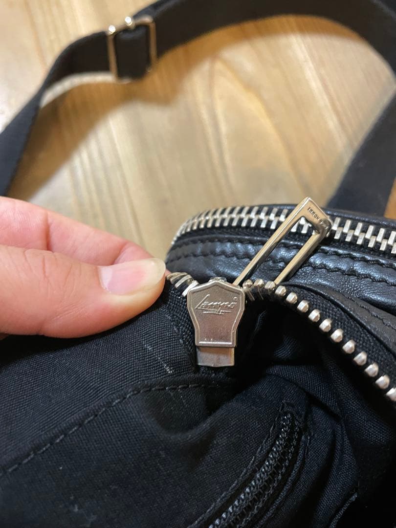 6*5様 ディオールオム クリス期 レザー ショルダーバッグ08 09AW ドラ