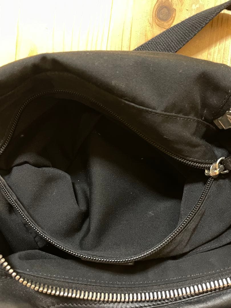 6*5様 ディオールオム クリス期 レザー ショルダーバッグ08 09AW ドラ