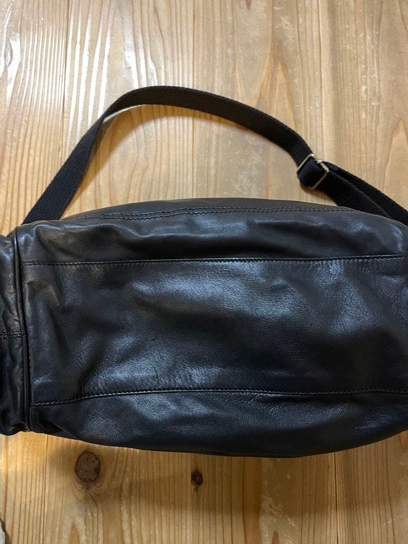 6*5様 ディオールオム クリス期 レザー ショルダーバッグ08 09AW ドラ