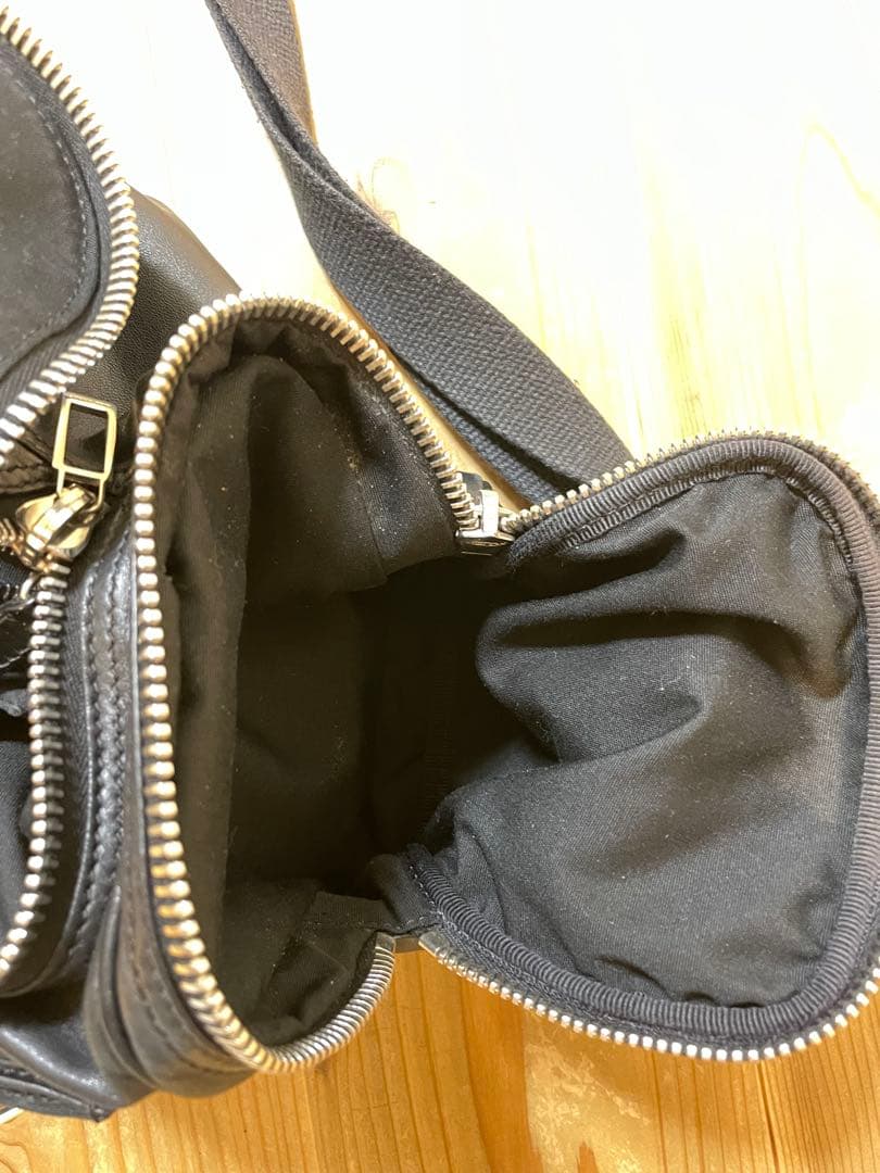 6*5様 ディオールオム クリス期 レザー ショルダーバッグ08 09AW ドラ