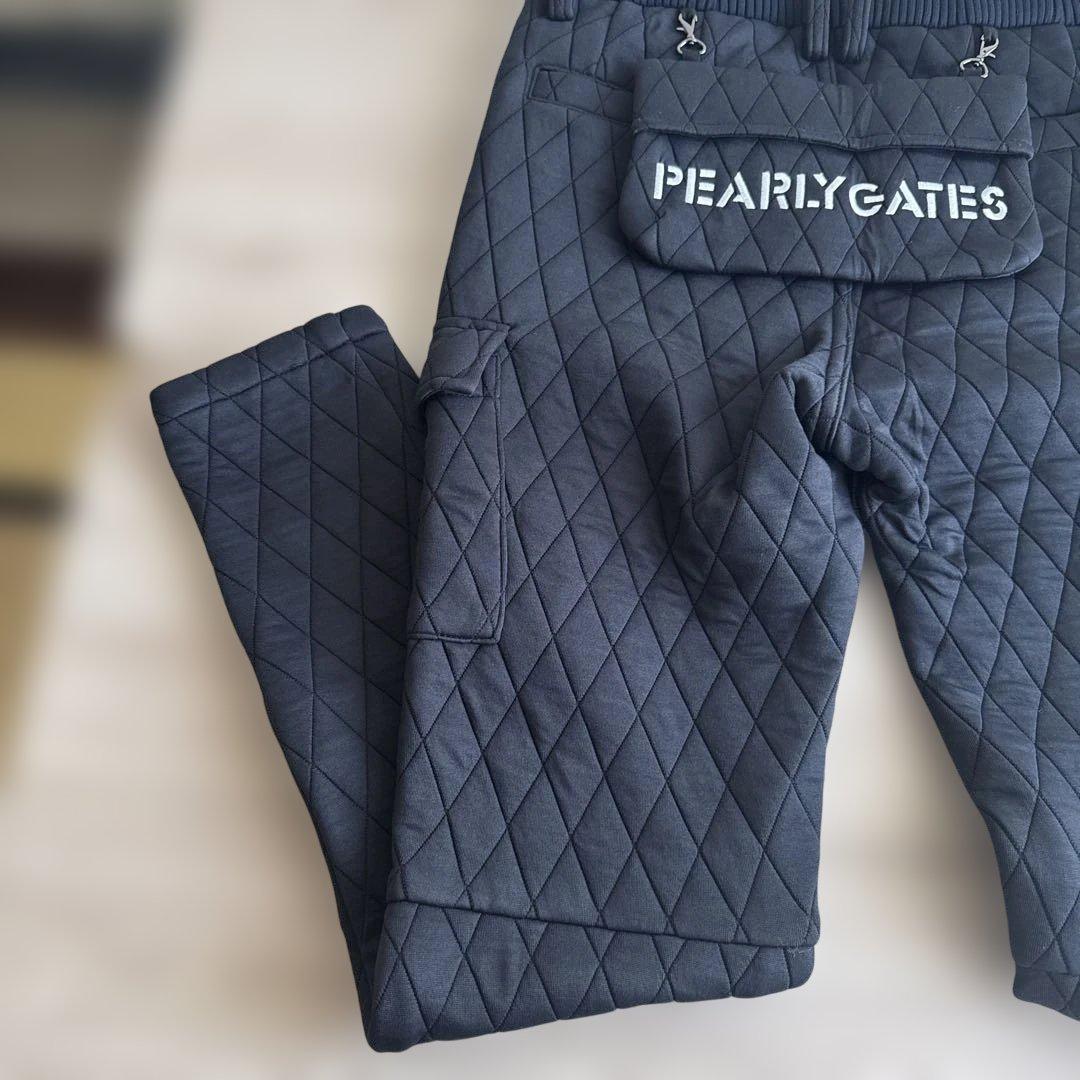 新品未使用！PEARLY GATES キルティングゴルフパンツ ブラック