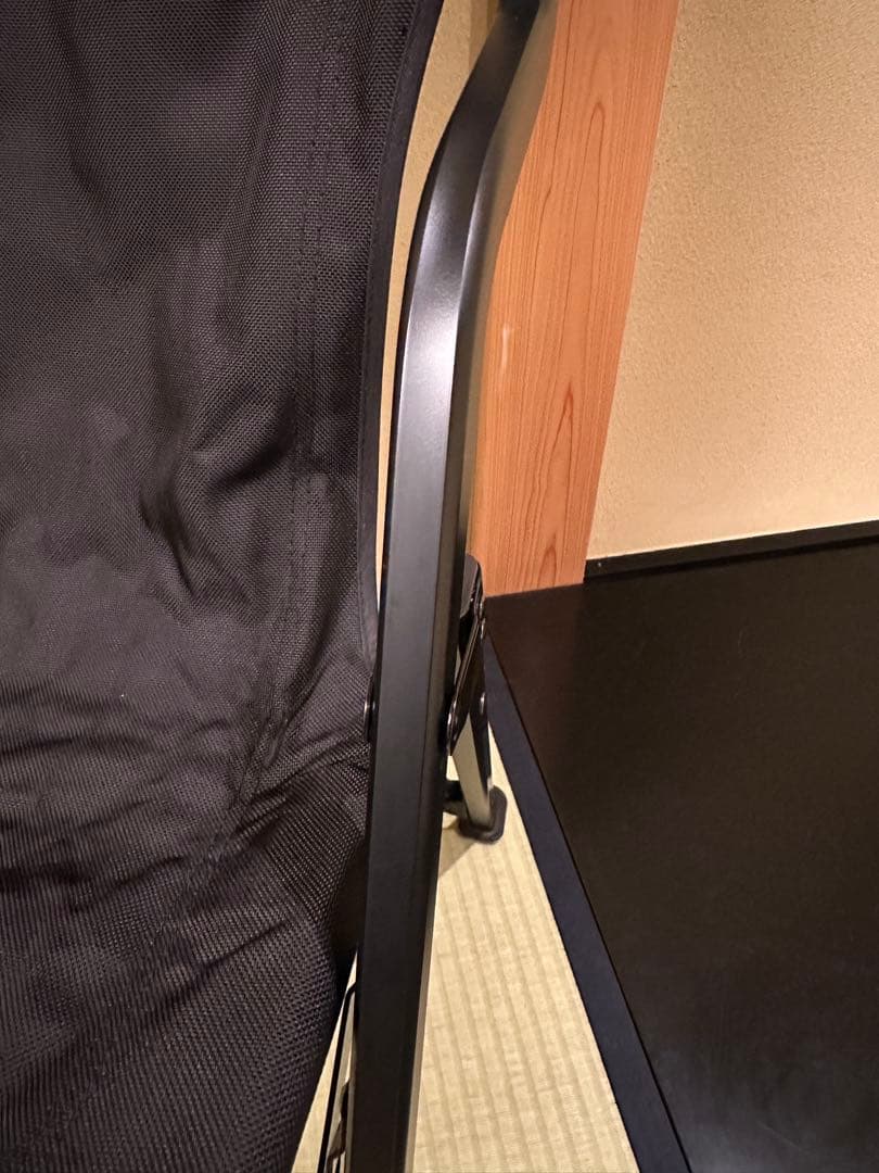 【LEON88】ノースフェイス チェア NN32201 ブラック《送料込》