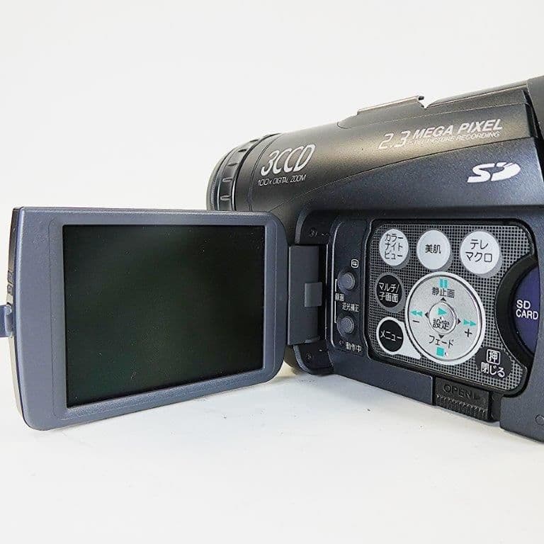美品・動作良好 パナソニックNV-GS200 MiniDVビデオ DVD化に最適