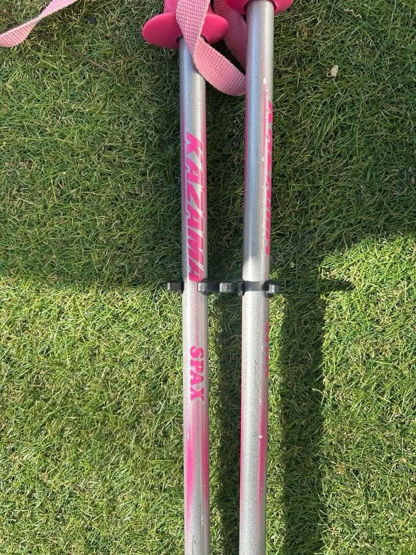 ジュニア/女性用】Hart スキー板 148cm KAZAMA ポール セット - メルカリ