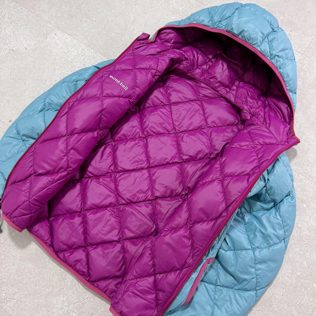 ジャケット・アウター mont-bell down jacket parka blue/purple