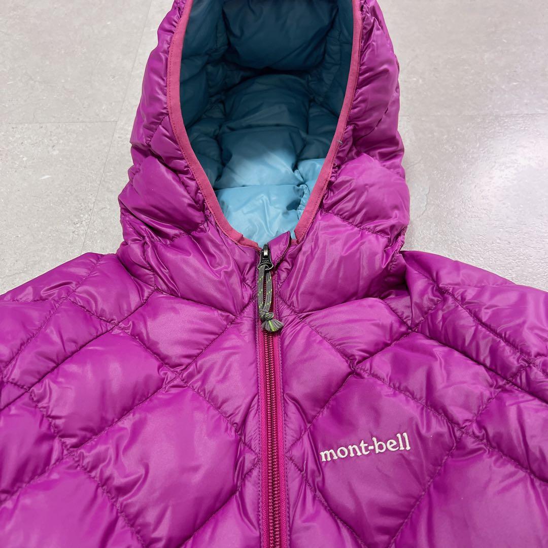 ジャケット・アウター mont-bell down jacket parka blue/purple