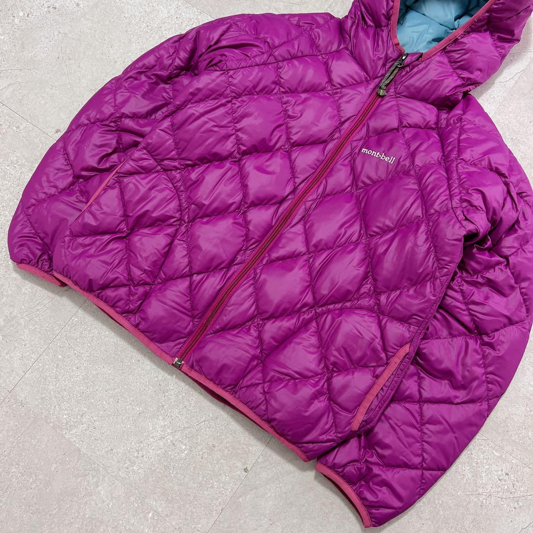 ジャケット・アウター mont-bell down jacket parka blue/purple