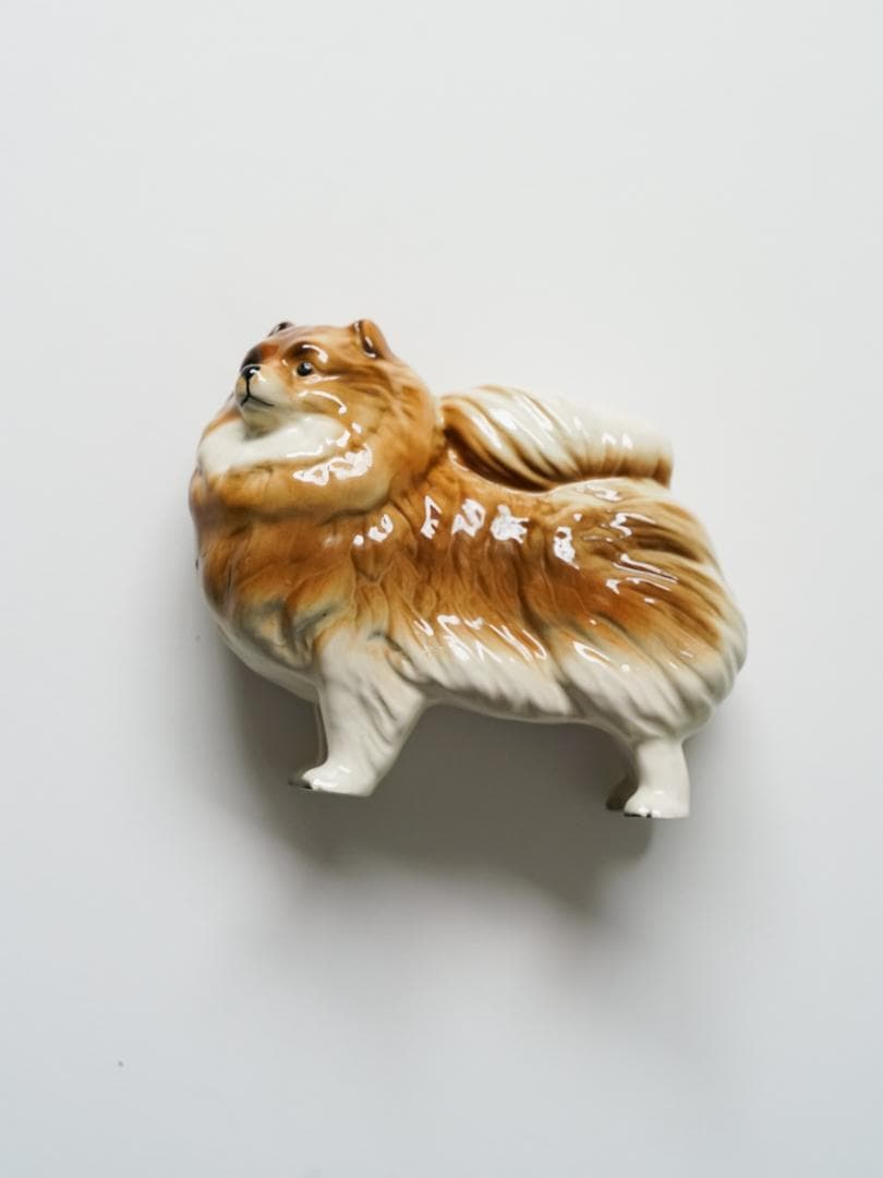 60's \"COOPERCRAFT\" vintage ポメラニアン 陶器