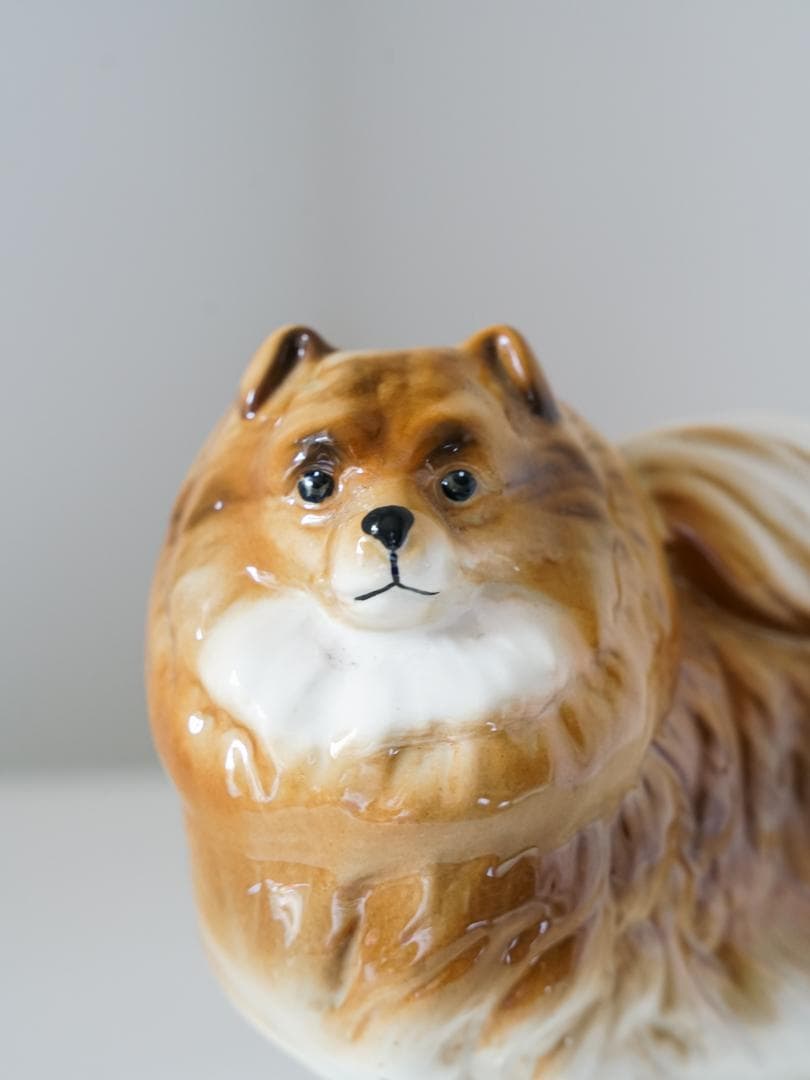60's \"COOPERCRAFT\" vintage ポメラニアン 陶器