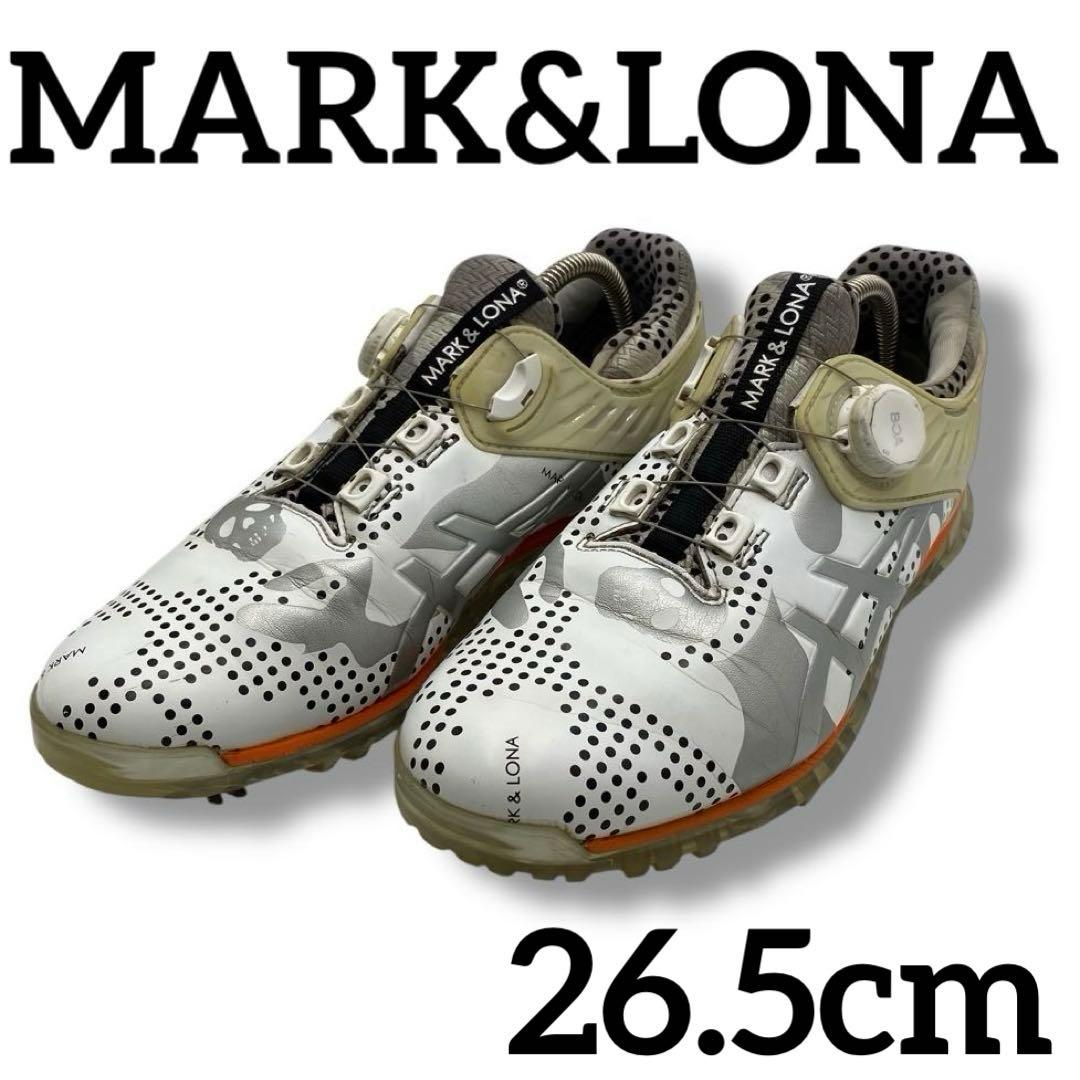 希少 マークアンドロナ アシックス スニーカー コラボ ゴルフ 26.5 人気