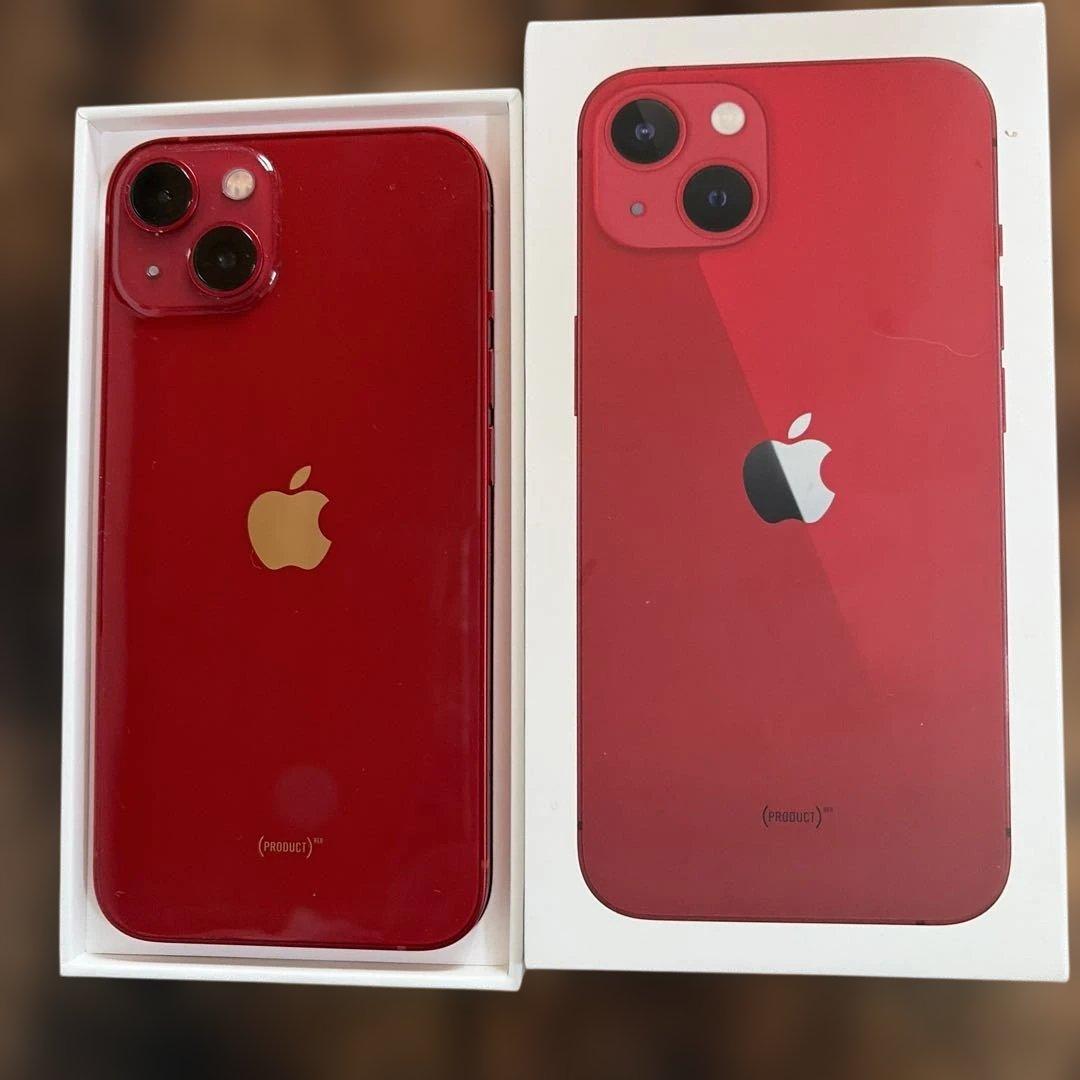 Apple iPhone 13 (赤) 128 GB箱付きSIMフリー