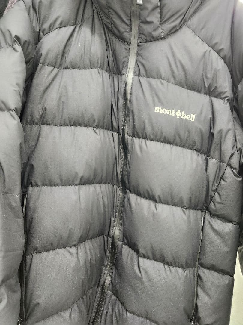 ジャケット・アウター montbell WINDSTOPPER puffer hoodie black
