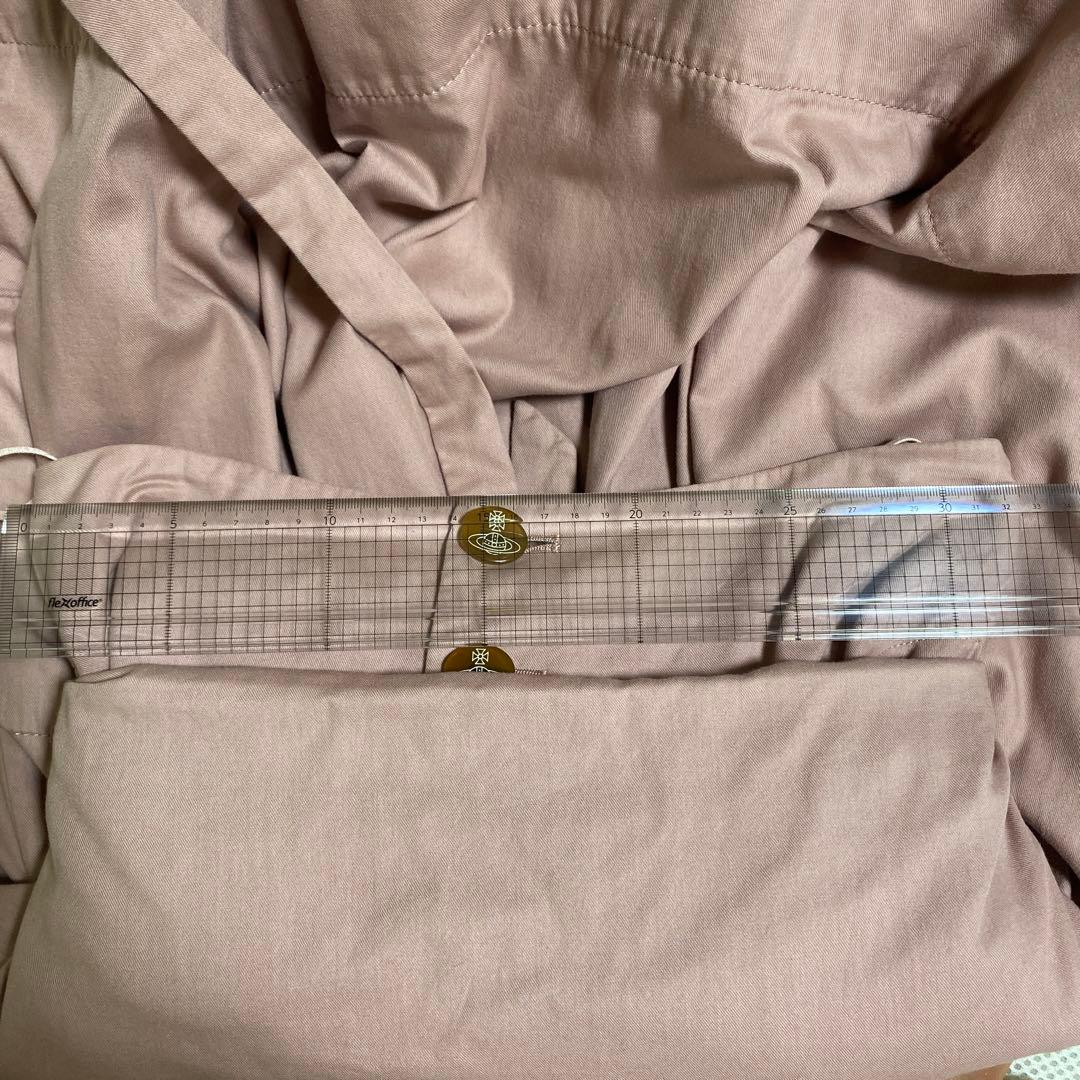 ヴィヴィアンウエストウッド　ピンクエプロン風スカート ボタン付き