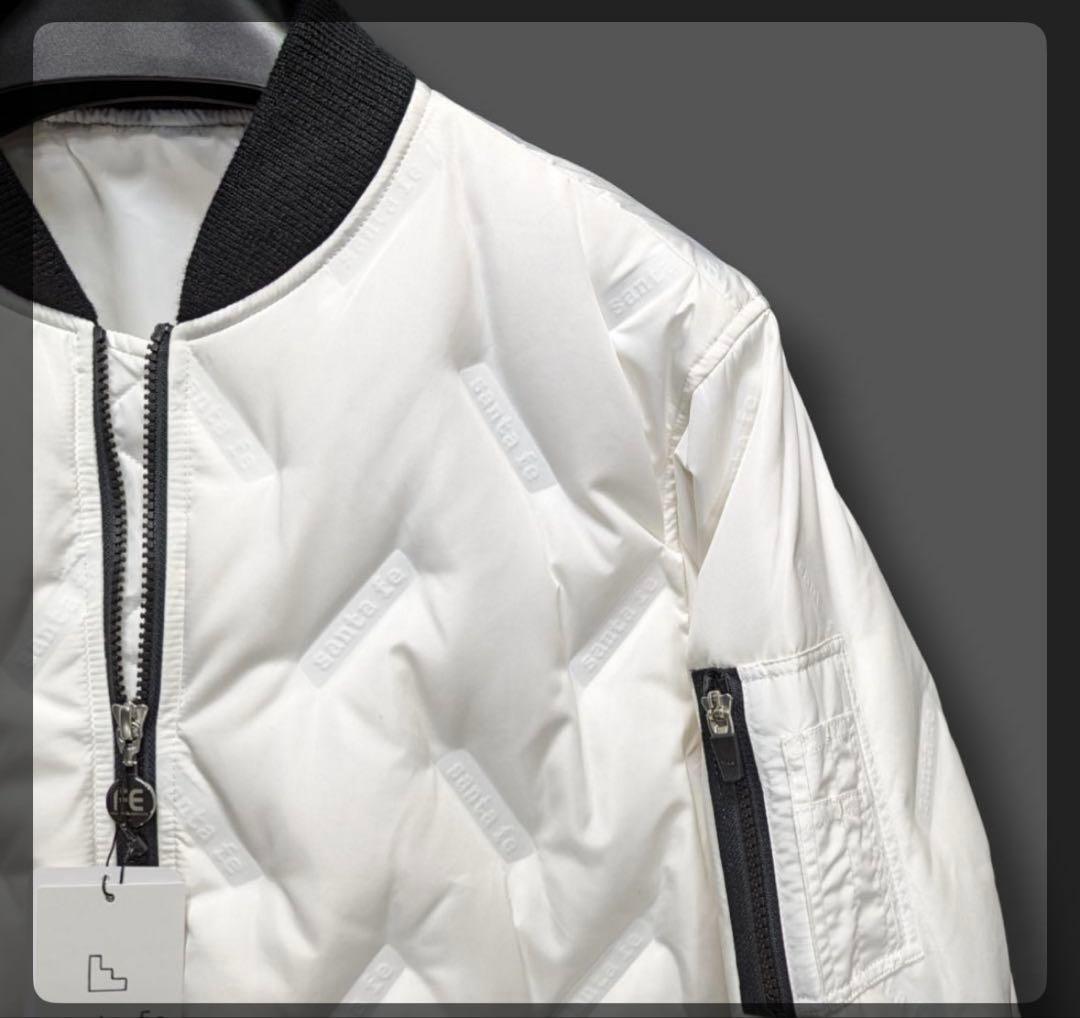 サンタフェ Santa Fe ロゴ ダウンジャケット 50サイズ LL t5