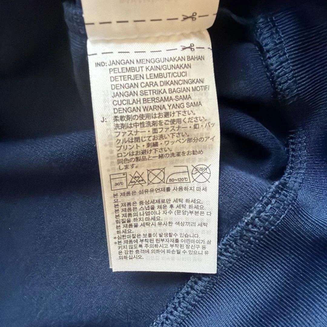 adidas アディカラー ファンネルネックトラックトップ ナイトインディゴ L