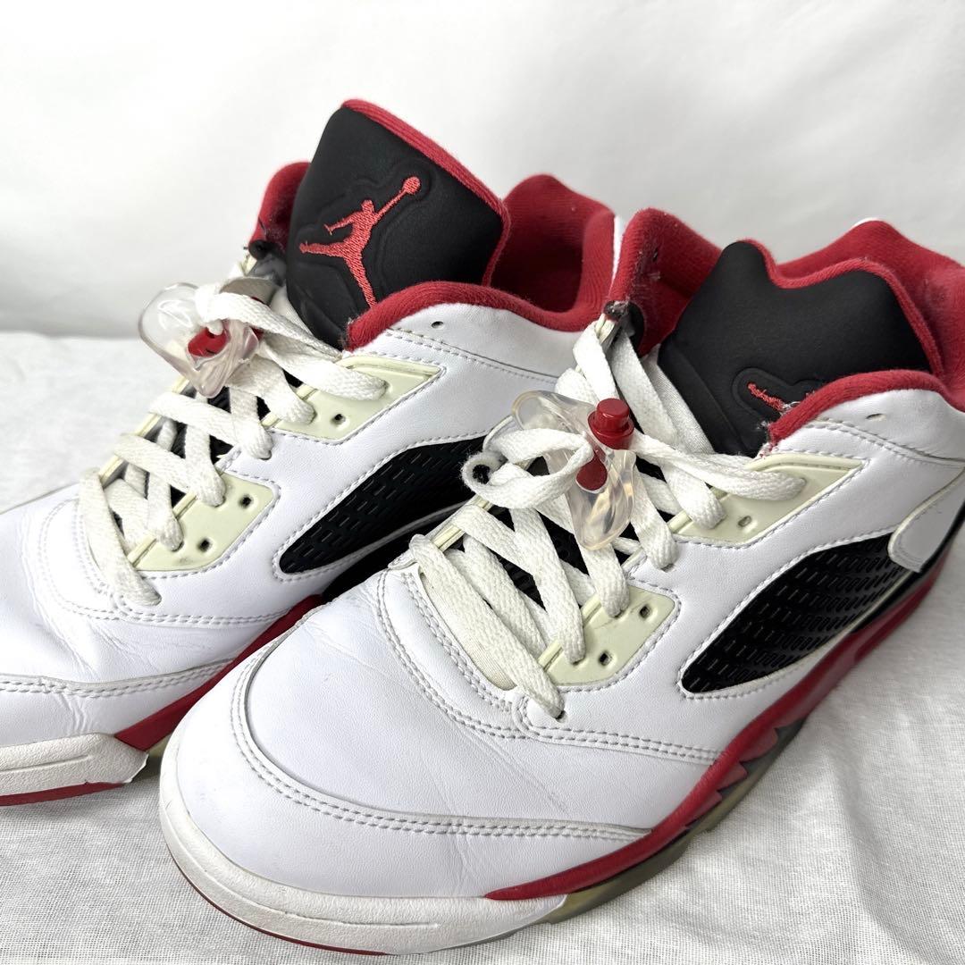 シューズ(男性用) Nike Air Jordan 5 Retro Low Fire Red 9.5