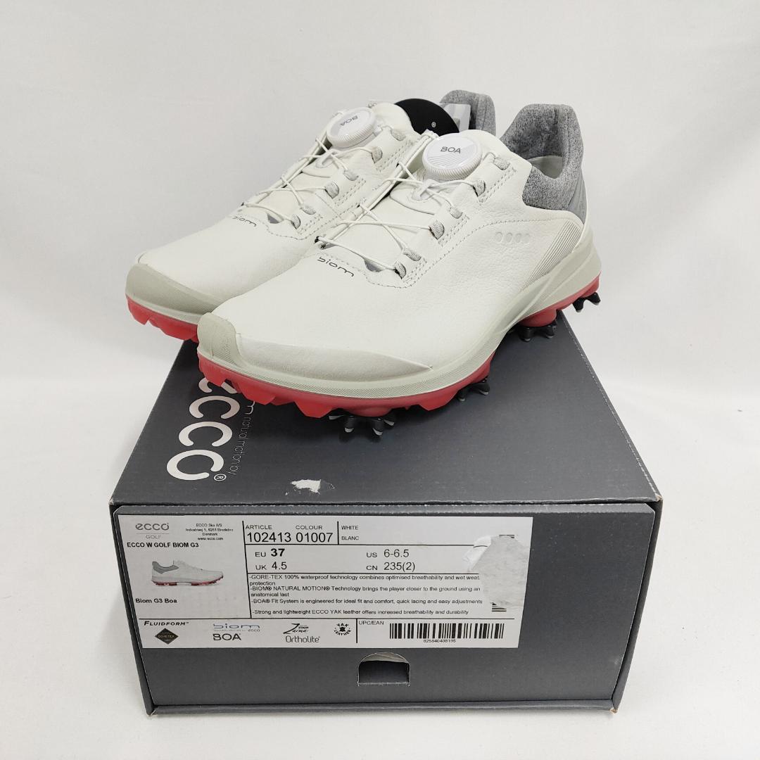 ○★新品 未使用 ECCO GOLF バイオム G3 ゴアテックス BOA
