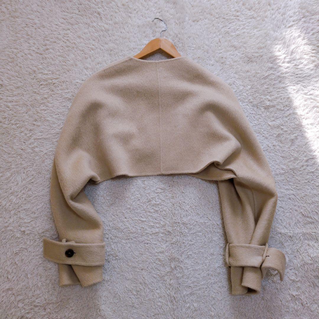 cizatto 2piece wool coat　ロング　ジレ　カーディガン