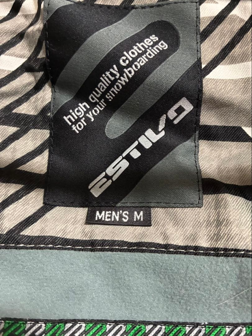 【美品】 ESTIVOエスティボ　スノーボードウェア　つなぎ　ジャンプスーツ　M