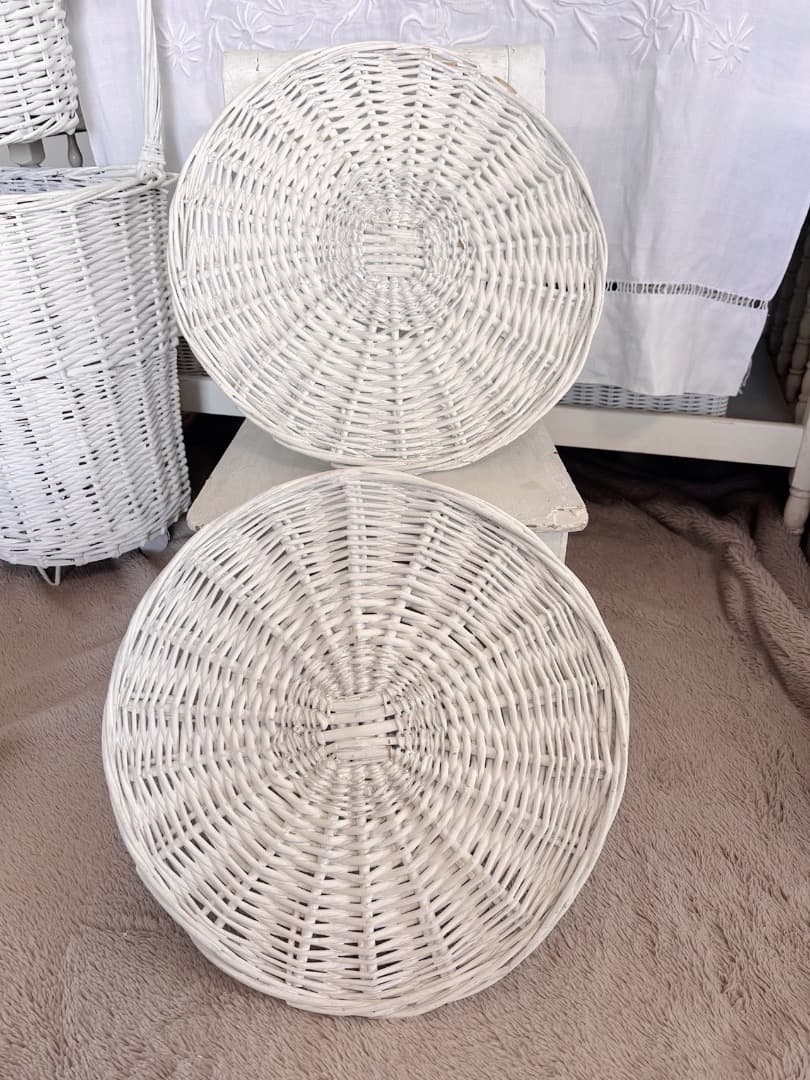 フランス アンティーク パニエ かご バスケット 籐 柳 ピクニック 蚤の市