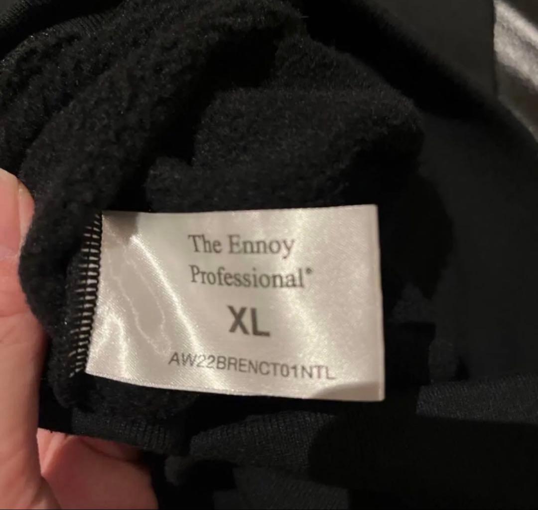 り*う様 【最終値引き】ennoy スウェットセットアップ black XL