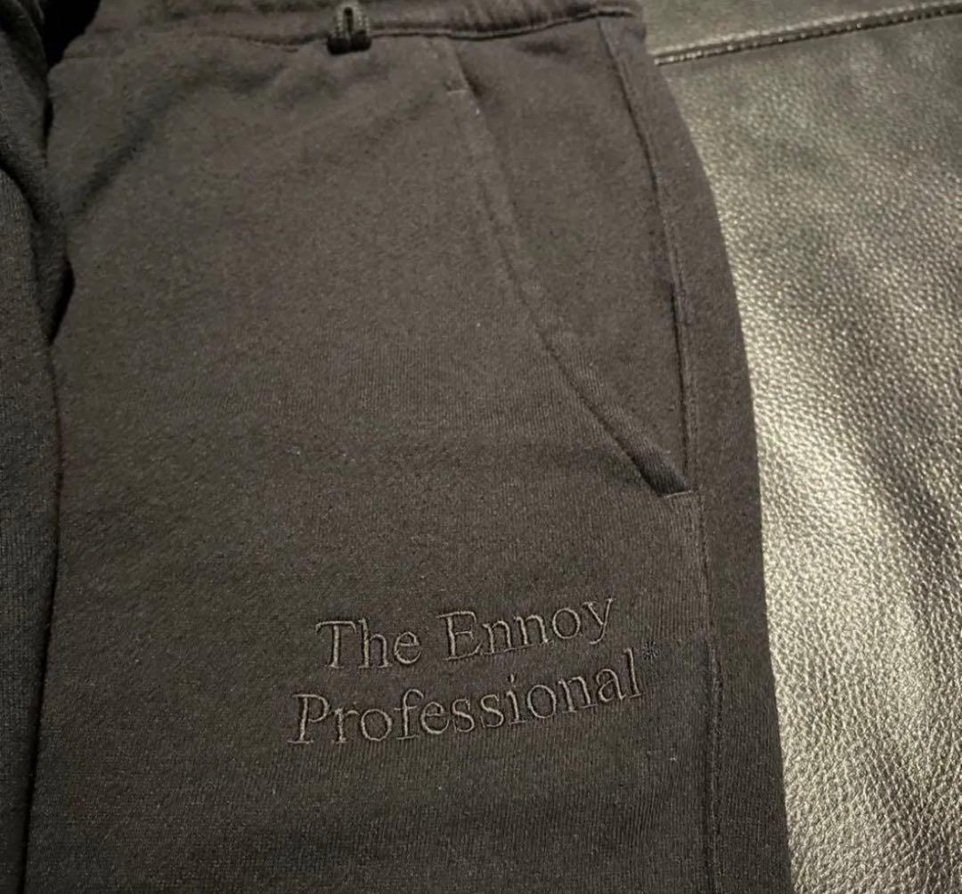 り*う様 【最終値引き】ennoy スウェットセットアップ black XL