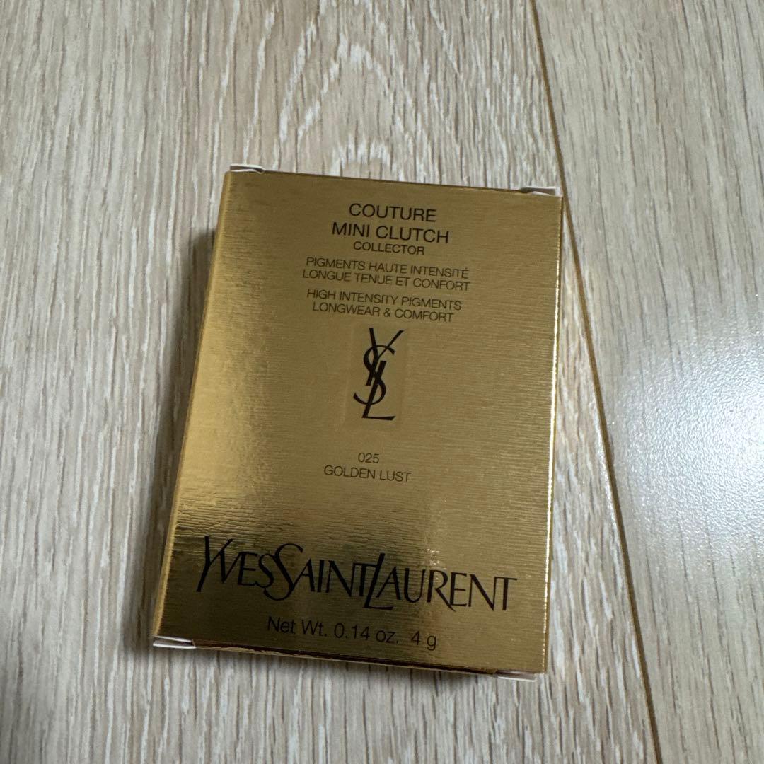 クチュールミニクラッチ 025 ゴールデンラスト イヴサンローラン 完売 限定