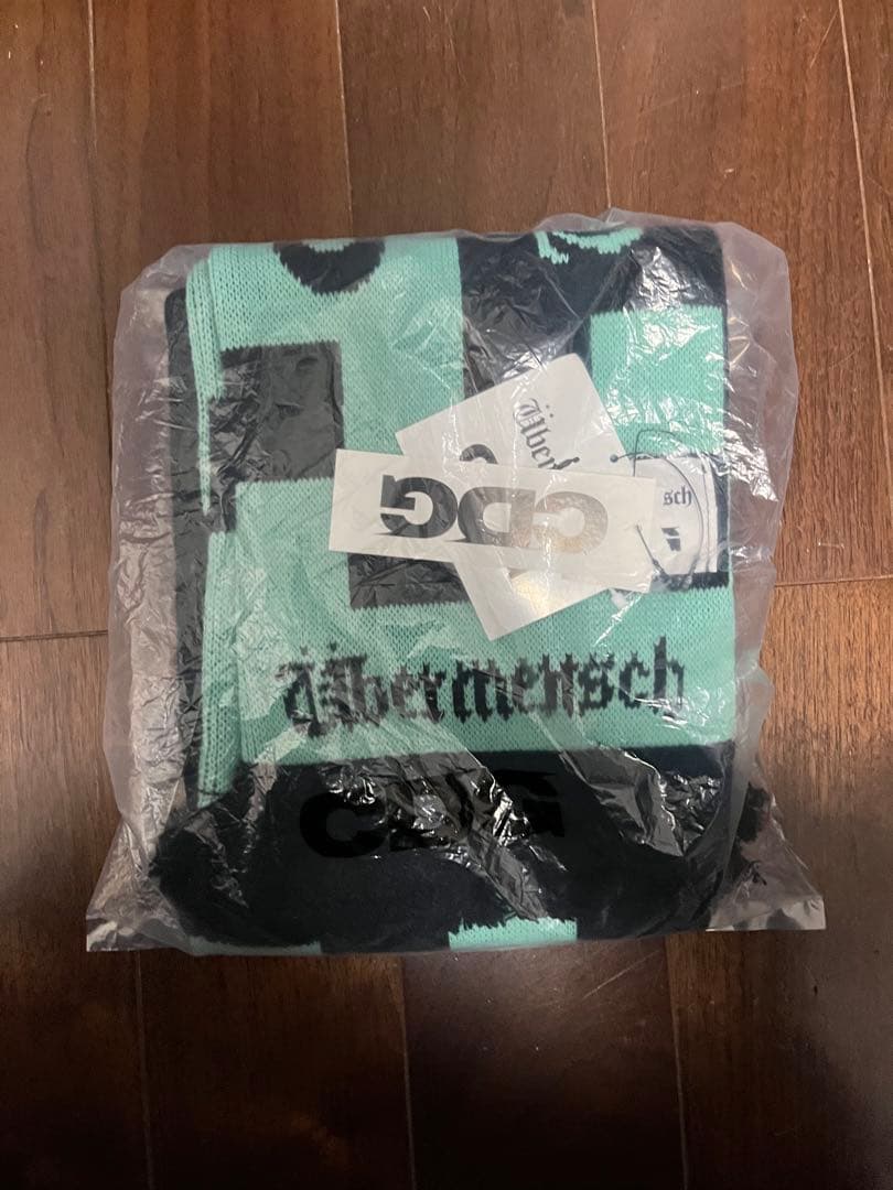 CDG G-DRAGON Ubermensch ストール ミント 黒 新品未開封