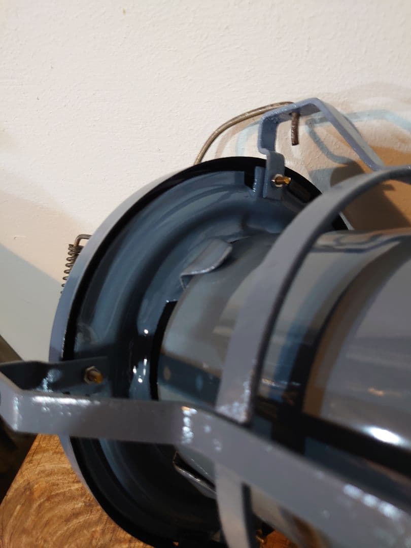 ミ*ー様 激レア美品　 アラジンストーブ　8型 ビンテージストーブ　ブルーグレー